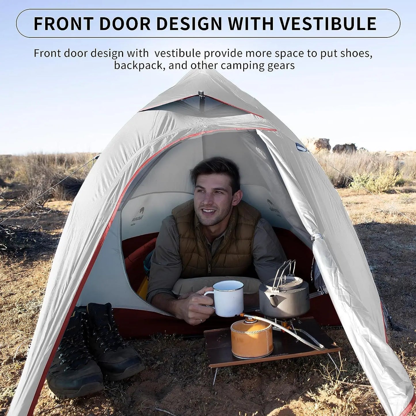 Naturehike Ultralight Portable 1-Person Tent - Cloud Up Series