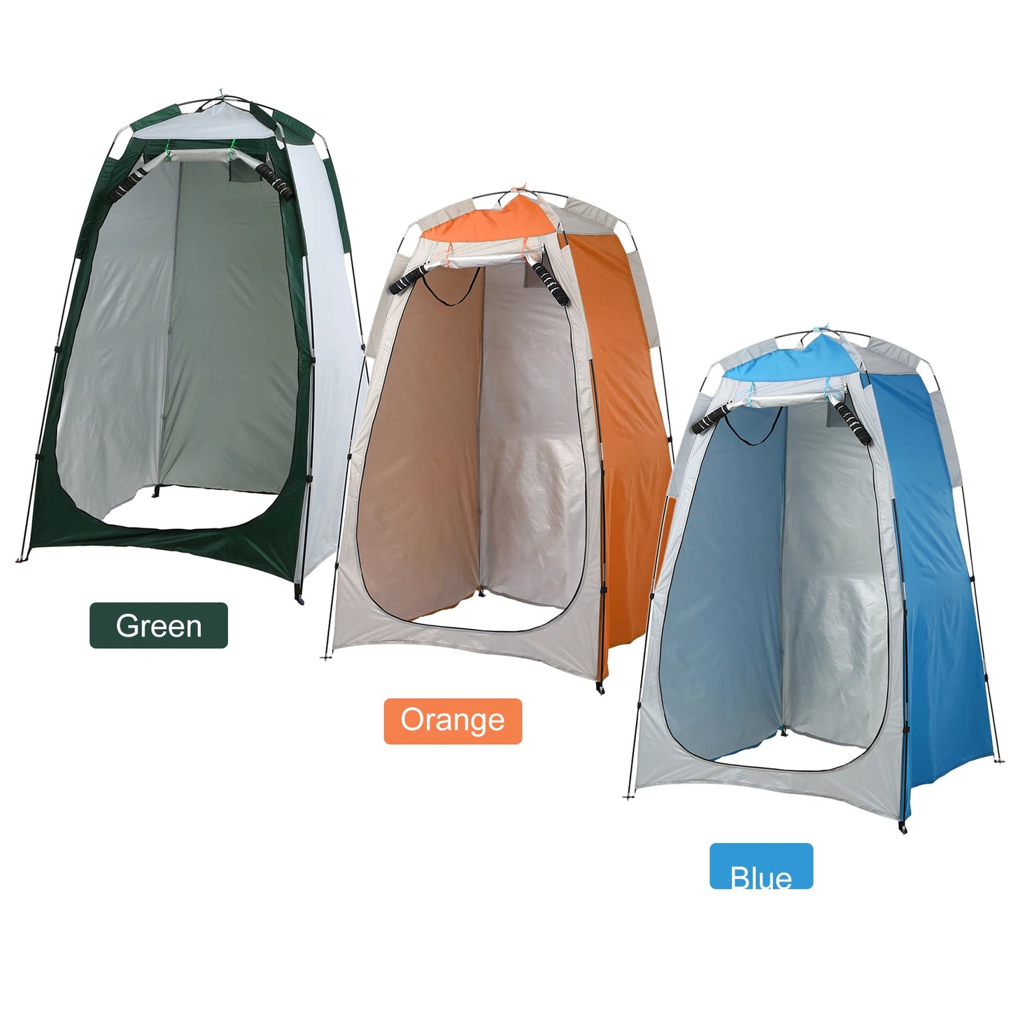 Portable Beach Shower & Toilet Privacy Tent with Window for Camping