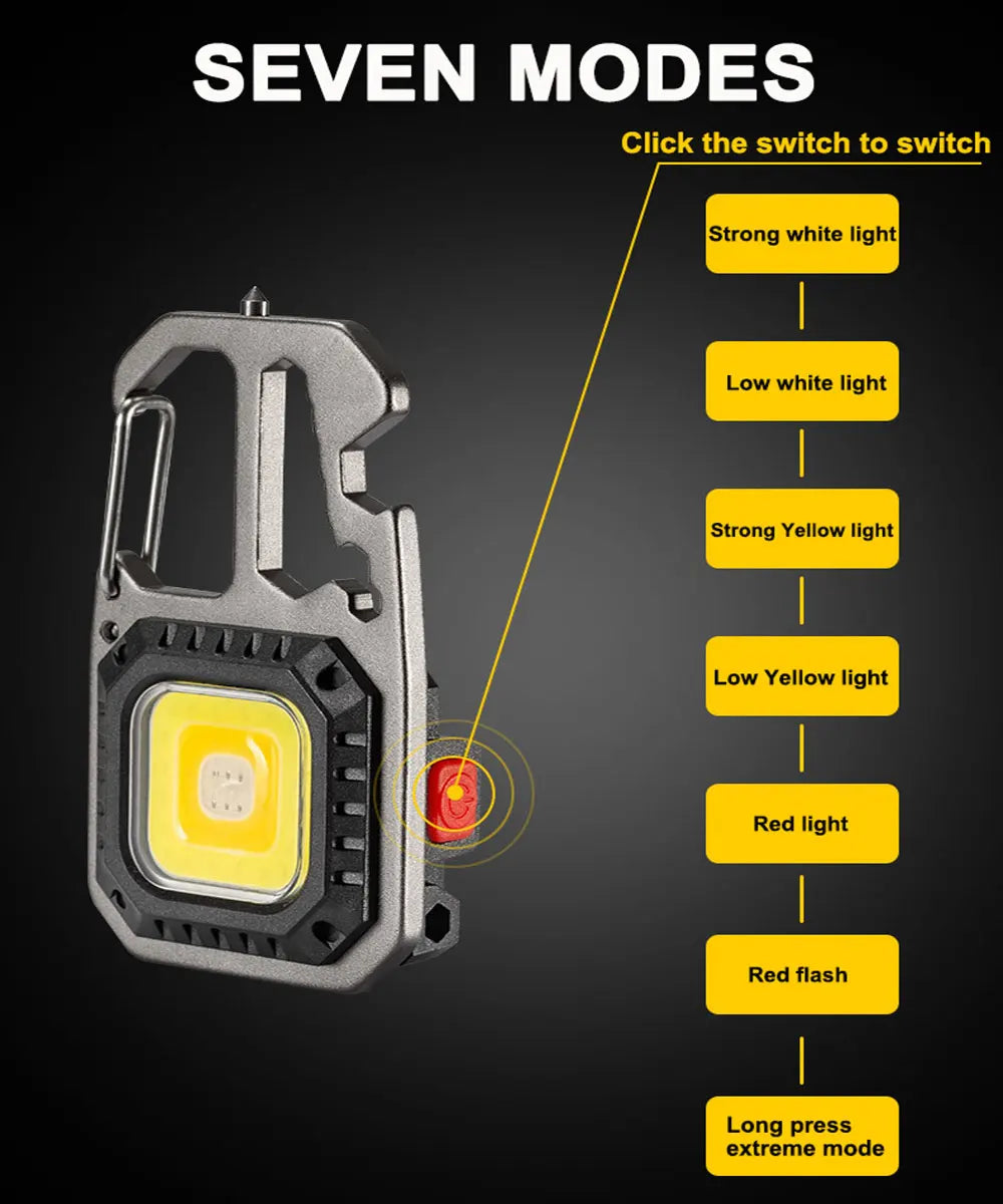 LED Portable Keychain Flashlight